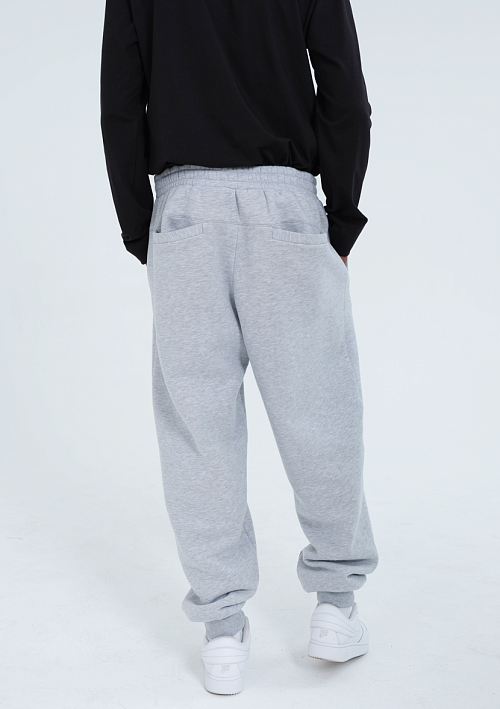 Брюки серые